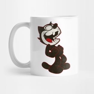 Vintage Original Felix the Cat Laughing Mug